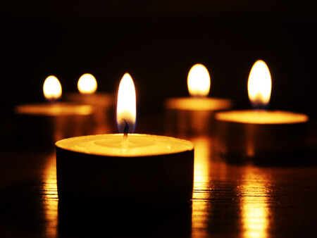 Billede af fyrfadslys